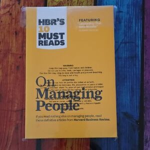 HBR's 10 Must Reads: On Managing People